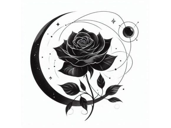 Download Simplistic Black Rose, Timeless Beauty - Beauty Collection