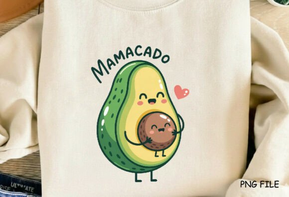 Download Mother’s Day MAMACADO Avocado Mom PNG - Mother Collection