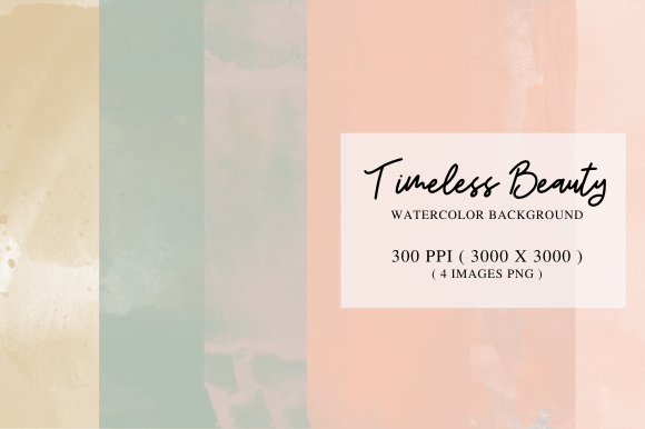 Download Timeless Beauty Watercolor Background - Beauty Collection