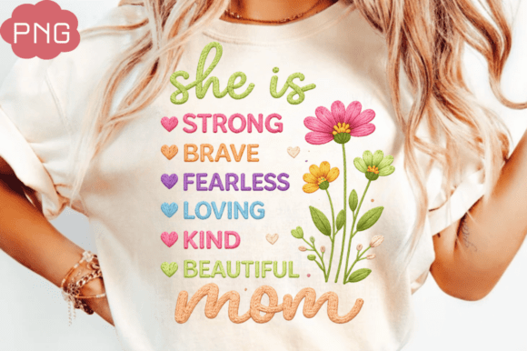 Download Mother's Day PNG, She is Mom PNG, Faux - Mother Collection